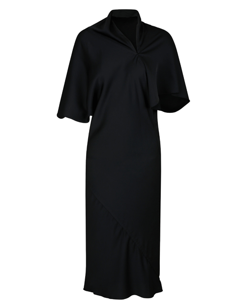 [MADE] 양면 드레이프 실키 드레스